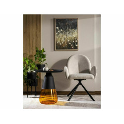 Krzesło obrotowe Planet Raven czarny stelaż/szary 06