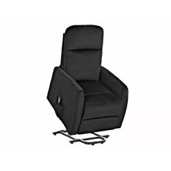 FOTEL ROZKŁADANY LETO (FUNKCJA PIONIZACJI) VELVET CZARNY BLUVEL 19 FOTEL ROZKŁADANY LETO (FUNKCJA PIONIZACJI) VELVET CZARNY BLUVEL 19