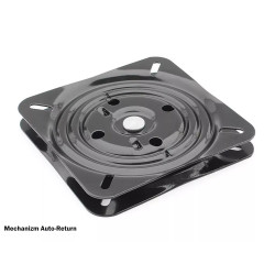 Krzesło obrotowe Notti Brego czarny stelaż/ jasny beż 31