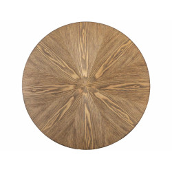 STÓŁ AMADEO ORZECH/CZARNY MAT FI 80