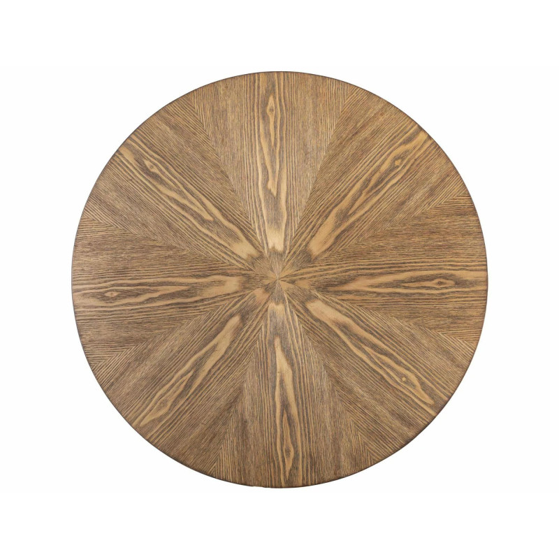 STÓŁ AMADEO ORZECH/CZARNY MAT FI 80