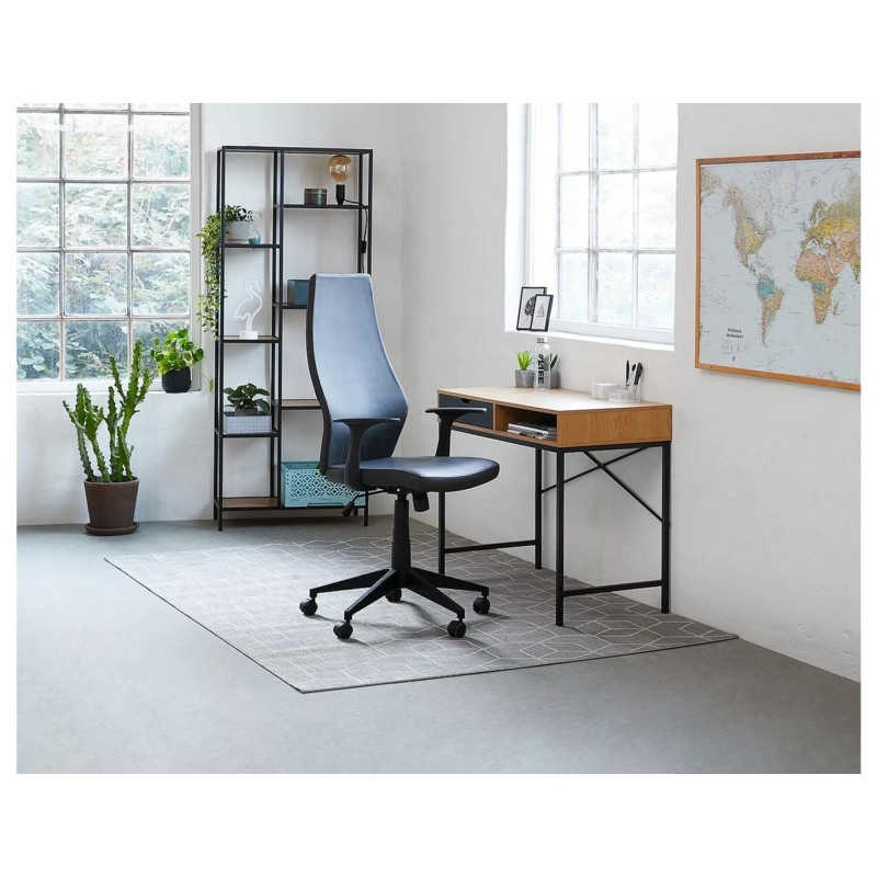 REGAŁ COSTA B DĄB/CZARNY