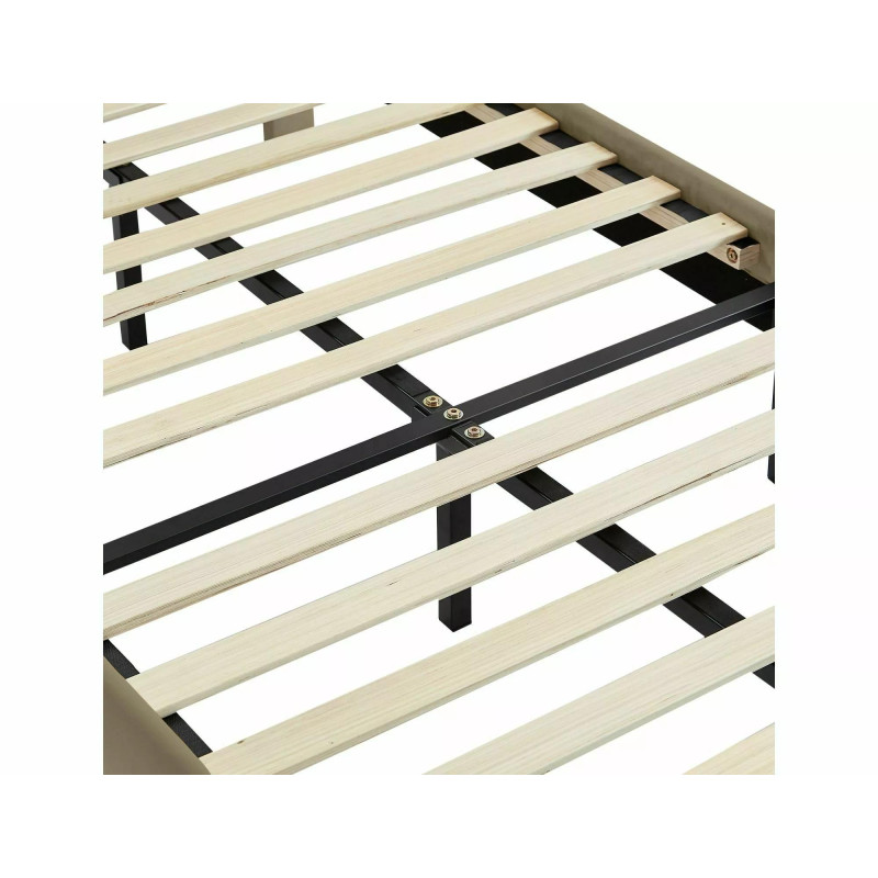 ŁÓŻKO SAVANA VELVET 140X200 KOLOR BEŻ BLUVEL 28