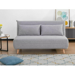 Sofa z funkcją spania Spike II szary/buk Sofa z funkcją spania Spike II szary/buk