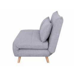 Sofa z funkcją spania Spike II szary/buk Sofa z funkcją spania Spike II szary/buk