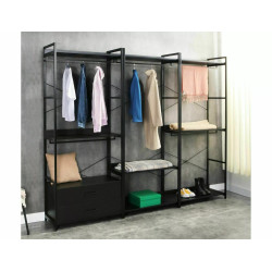 REGAŁ RIN B CZARNY REGAŁ RIN B CZARNY