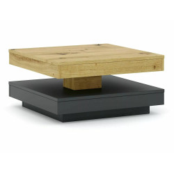 ŁAWA COTTO DĄB ARTISAN / ANTRACYT 67X67