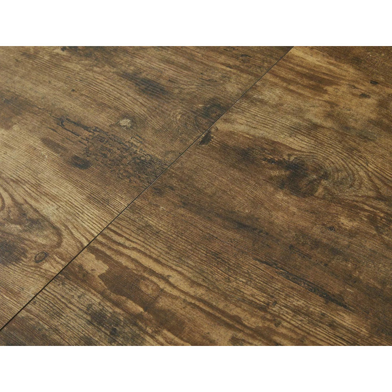 STÓŁ GASTON ORZECH VINTAGE/CZARNY MAT 100(135)X100