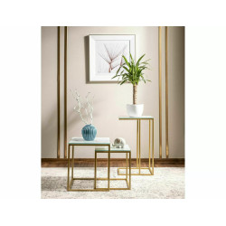 ŁAWA SYMPHONY G BIAŁY EFEKT MARMURU/ZŁOTY 40X30 ŁAWA SYMPHONY G BIAŁY EFEKT MARMURU/ZŁOTY 40X30