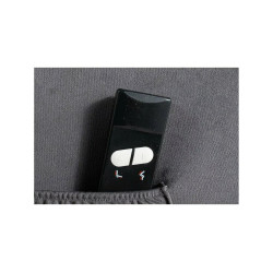 FOTEL ROZKŁADANY ADONIS (FUNKCJA PIONIZACJI) VELVET SZARY BLUVEL 14 FOTEL ROZKŁADANY ADONIS (FUNKCJA PIONIZACJI) VELVET SZARY BLUVEL 14