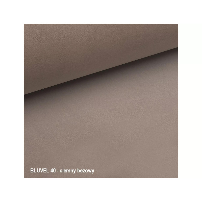 FOTEL ELITE 1 VELVET C.BEŻ BLUVEL 40 / WENGE