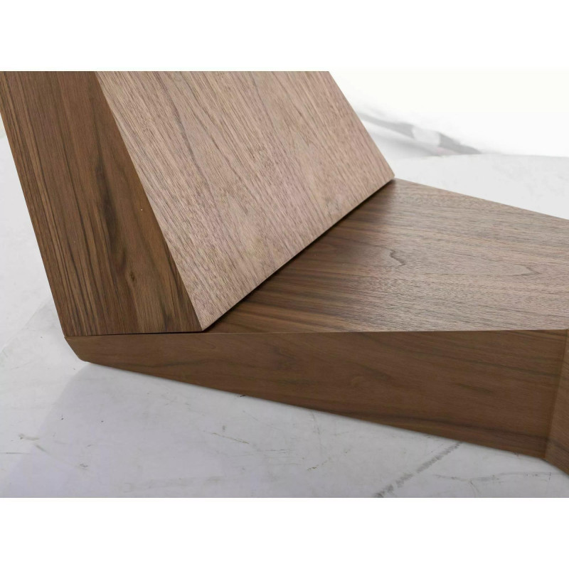 STÓŁ BONUCCI CERAMIC BIAŁY STATUARIO VENATO /ORZECH (200-250)X98