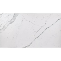 STÓŁ PETERSON CERAMIC BIAŁY STATUARIO VENATO/ CZARNY MAT (160-240)X90