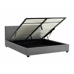 ŁÓŻKO COLUMBIA VELVET 160X200 KOLOR SZARY TAP.192 ŁÓŻKO COLUMBIA VELVET 160X200 KOLOR SZARY TAP.192