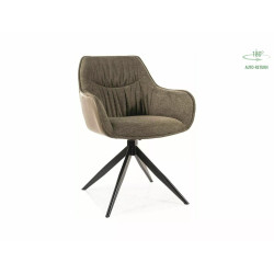 Krzesło obrotowe Sempre Brego/Bufallo/ oliwka 77 / oliwka 10
