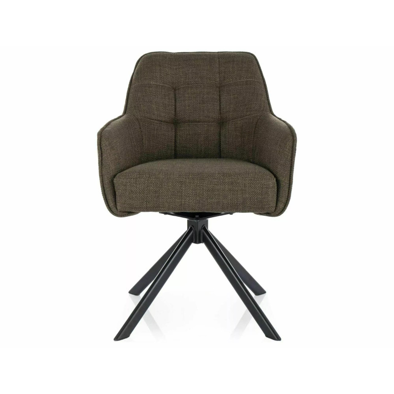 KRZESŁO METRO BJORN CZARNY STELAŻ/OLIWKA 77