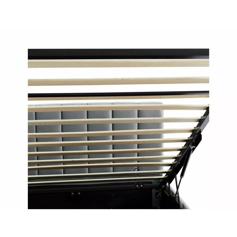 ŁÓŻKO MONTREAL VELVET 90X200 KOLOR SZARY TAP. 192