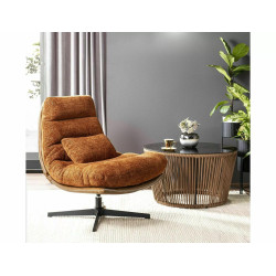 FOTEL FELICIA RAVEN CYNAMONOWY 44/ SKÓRA SYNT. BRĄZ TAP.233 FOTEL FELICIA RAVEN CYNAMONOWY 44/ SKÓRA SYNT. BRĄZ TAP.233