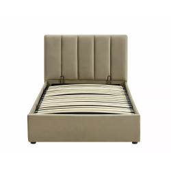 ŁÓŻKO MONTREAL VELVET 90X200 KOLOR BEŻ BLUVEL 28