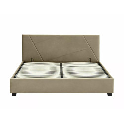 ŁÓŻKO COLUMBIA VELVET 160X200 KOLOR BEŻ BLUVEL 28 ŁÓŻKO COLUMBIA VELVET 160X200 KOLOR BEŻ BLUVEL 28