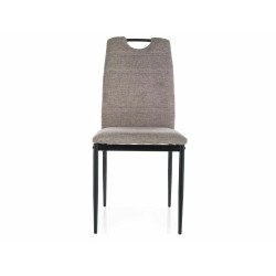 KRZESŁO RIP BREGO CZARNY STELAŻ/ BEŻ 34