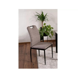 KRZESŁO RIP BREGO CZARNY STELAŻ/ BEŻ 34