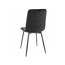 KRZESŁO TOM VELVET CZARNY STELAŻ/CZARNY BLUVEL 19