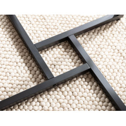 STÓŁ ALTO II BRĄZ RUSTYKALNY/CZARNY FI80