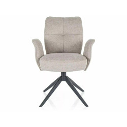 KRZESŁO WING BREGO CZARNY STELAŻ/J.BEŻ 31