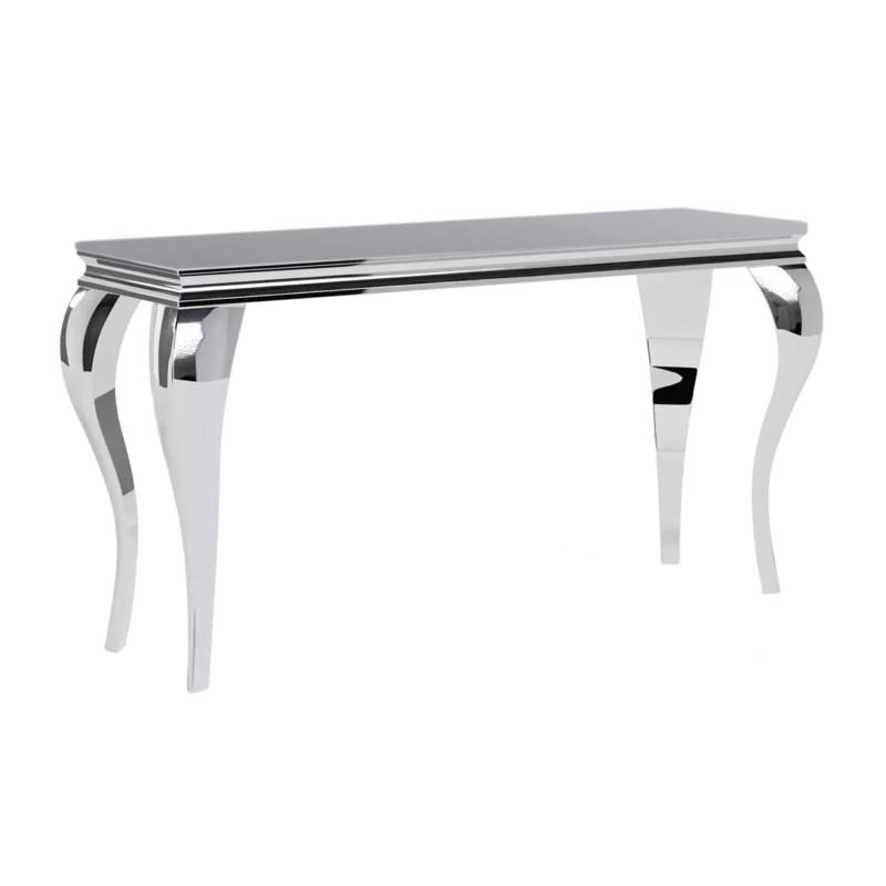 KONSOLKA PRINCE C CZARNY/CHROM 120X40