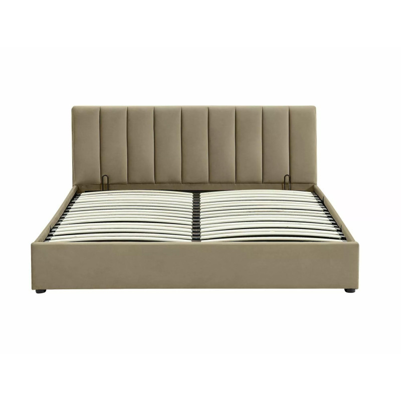 ŁÓŻKO MONTREAL VELVET 120X200 KOLOR BEŻ BLUVEL 28