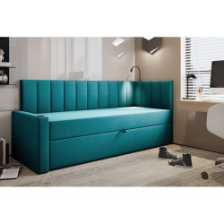 Łóżko kontynentalne Lisbon 80x200 zielone Łóżko kontynentalne Lisbon 80x200 zielone