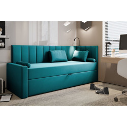 Łóżko kontynentalne Lisbon 80x200 zielone Łóżko kontynentalne Lisbon 80x200 zielone