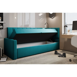 Łóżko kontynentalne Lisbon 80x200 zielone Łóżko kontynentalne Lisbon 80x200 zielone