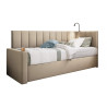 Łóżko młodzieżowe Lisbon 90x200 beżowe