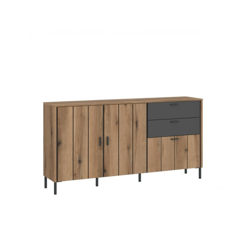 Komoda 2D1K2S Meble Wójcik Kolekcja Shirley Dąb Komoda 2D1K2S Meble Wójcik Kolekcja Shirley Dąb