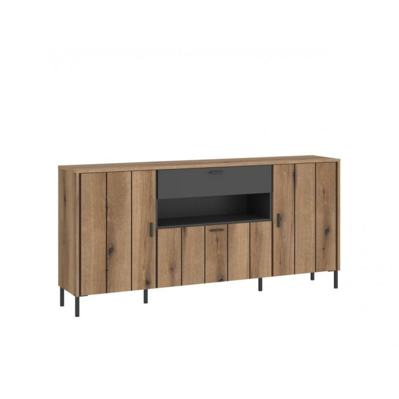 Komoda 2D2S Meble Wójcik Kolekcja Shirley Dąb