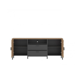 KOMODA RTV 2D2S Meble Wójcik Kolekcja Shirley Dąb KOMODA RTV 2D2S Meble Wójcik Kolekcja Shirley Dąb