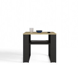 Ława Modern 2P Mini Slim Dąb Artisan Czarny Ława Modern 2P Mini Slim Dąb Artisan Czarny