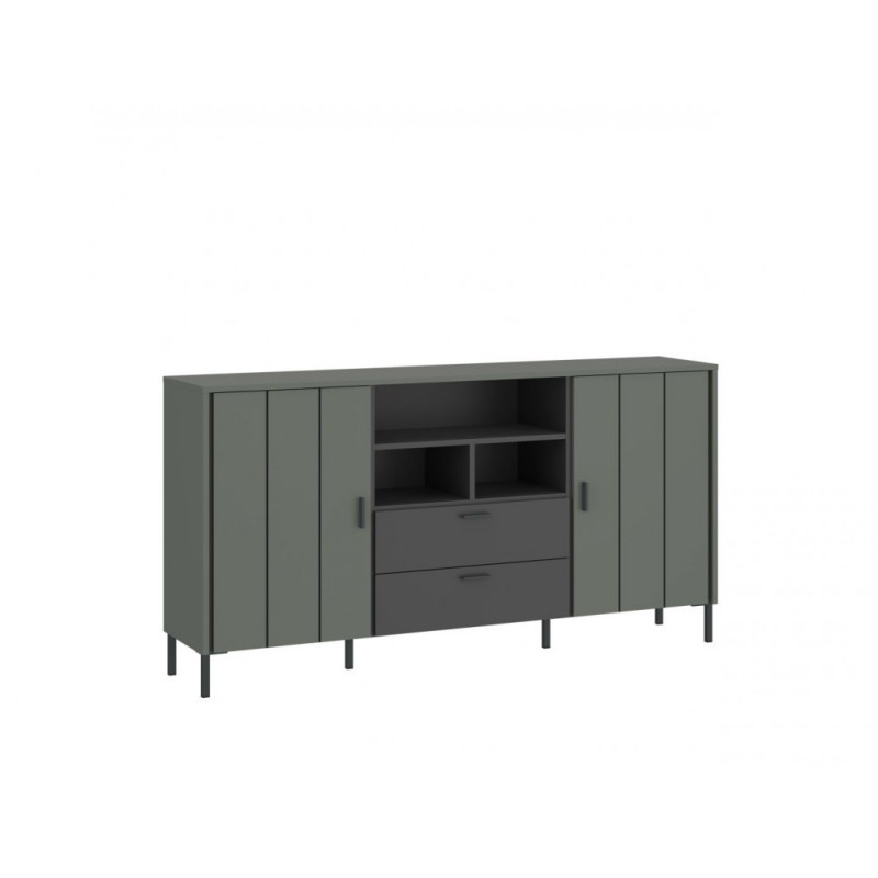 Komoda 2D2S Meble Wójcik Kolekcja Shirley Zielony