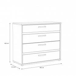 Komoda Canmore Typ CNMK211 Meble Forte Kolekcja Canmore Komoda Canmore Typ CNMK211 Meble Forte Kolekcja Canmore
