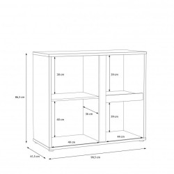 Komoda Canmore Typ CNMK221 Meble Forte Kolekcja Canmore