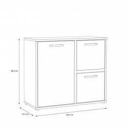Komoda Canmore Typ CNMK221 Meble Forte Kolekcja Canmore