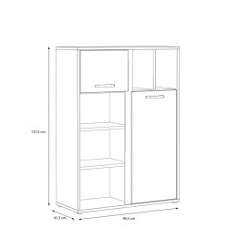 Regał Canmore Typ CNMR421R Meble Forte Kolekcja Canmore Regał Canmore Typ CNMR421R Meble Forte Kolekcja Canmore