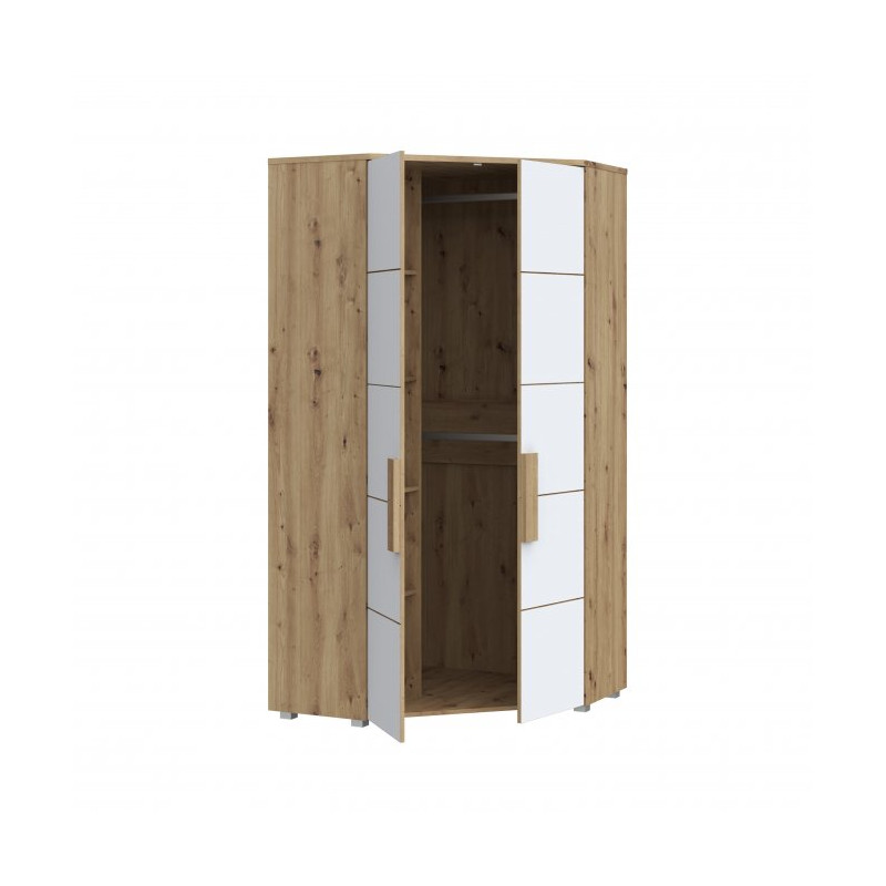 Szafa ubraniowa narożna Arkina Typ LBLS89 Meble Forte Kolekcja