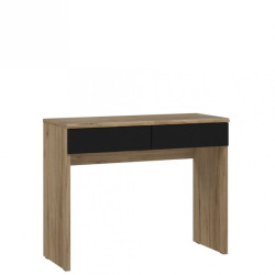 Toaletka zestaw Dalate Meble Forte dąb catania/czarny mat Toaletka zestaw Dalate Meble Forte dąb catania/czarny mat