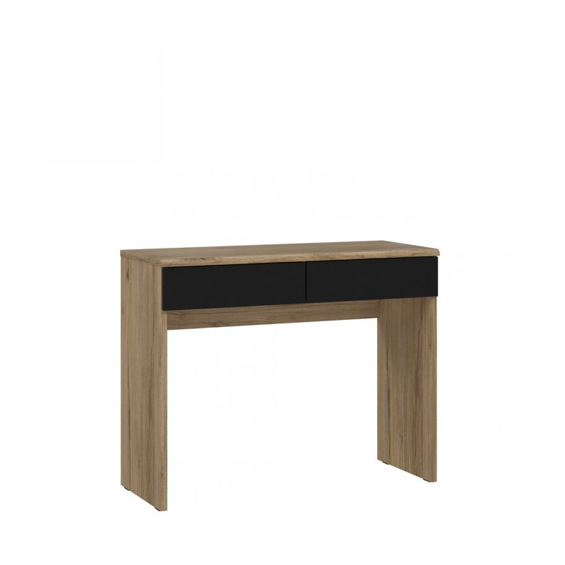 Toaletka zestaw Dalate Meble Forte dąb catania/czarny mat