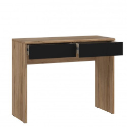 Toaletka zestaw Dalate Meble Forte dąb catania/czarny mat Toaletka zestaw Dalate Meble Forte dąb catania/czarny mat