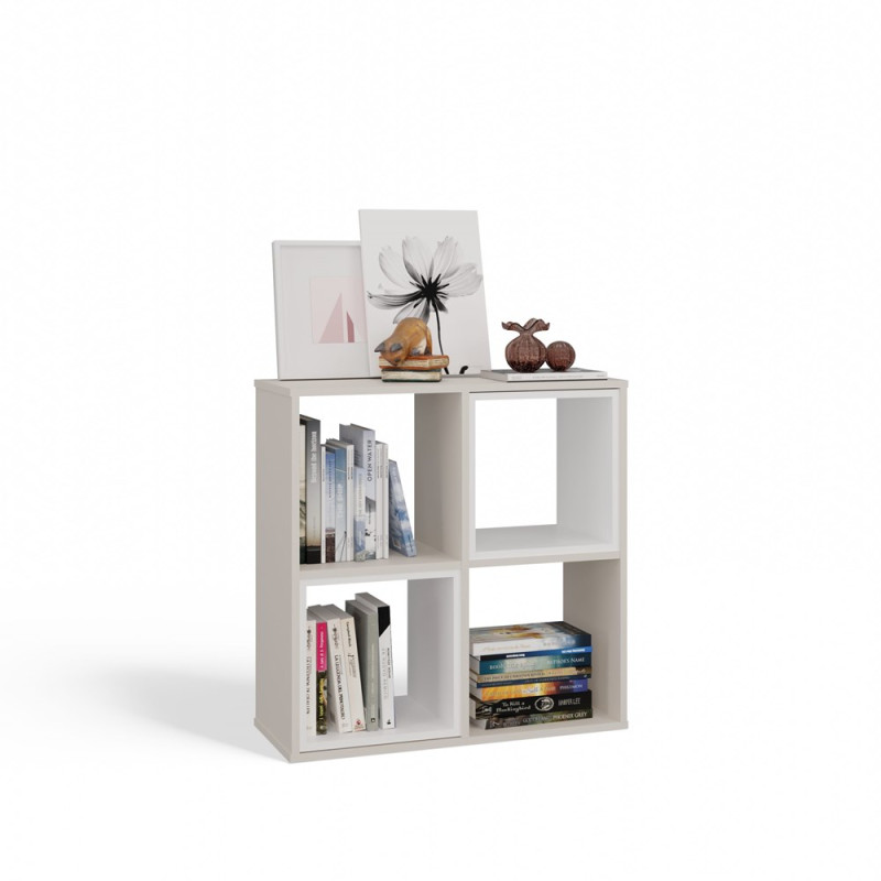 Regał Malax 2X2 Kaszmir