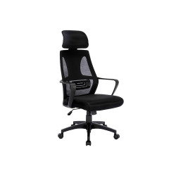 FOTEL OBROTOWY Q-095 CZARNY